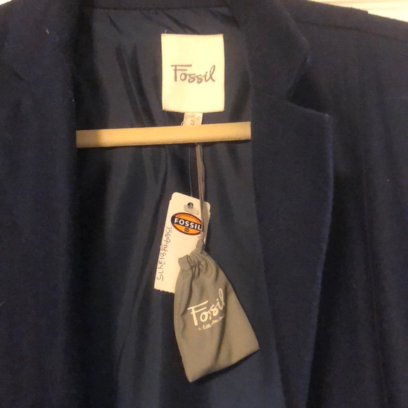 Fossil women’s navy blue blazer - Picture 4 of 8